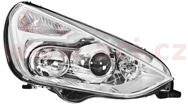HELLA FORD Galaxy 06- př. světlo BI-XENON D1S+H1 s natáčením do zatáčky (prvovýroba) P