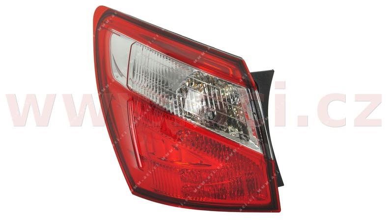 VALEO NISSAN Qashqai 10- zad. světlo komplet vnější  L