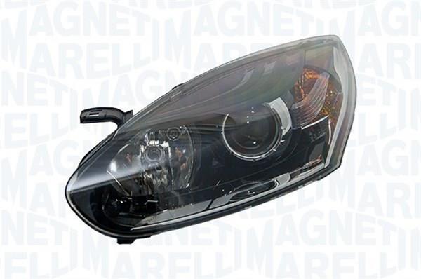 MAGNETI MARELLI RENAULT Mégane 14-15 př. světlo H7+H7  černé, s chromovou ozdobnou lišto