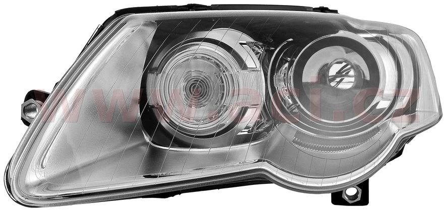 VALEO VW PASSAT 05- -6/07 př. světlo XENON D1S+H7  , L