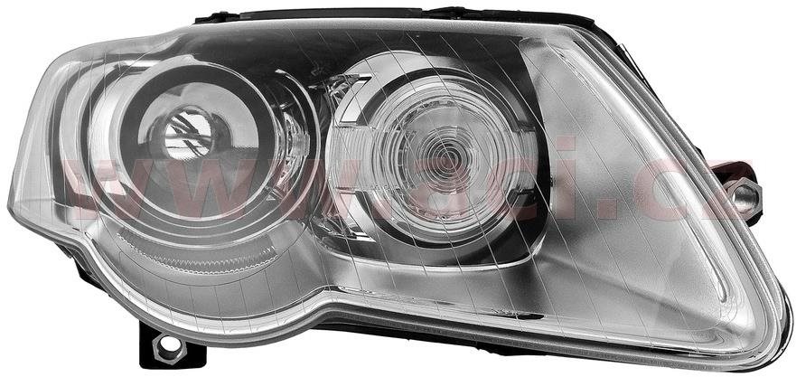 VALEO VW PASSAT 05- -6/07 př. světlo XENON D1S+H7  , P