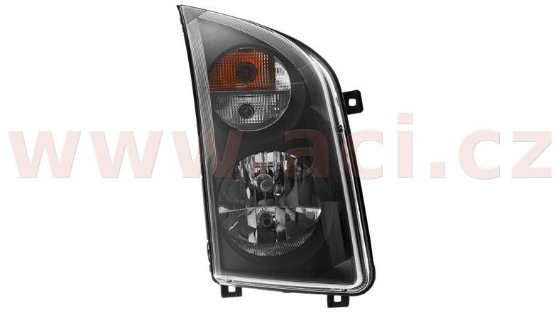 HELLA VW CRAFT 06-16 5/13- př. světlo H7+H7 (el. ovládané + motorek) (prvovýroba) P