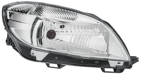HELLA ŠKODA FABIA 10- př. světlo H4 (el. ovládané) (prvovýroba) P