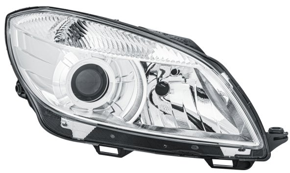 HELLA ŠKODA FABIA 10- př. světlo H7+H7 (el. ovládané, 7pin. konektor) (prvovýroba) P