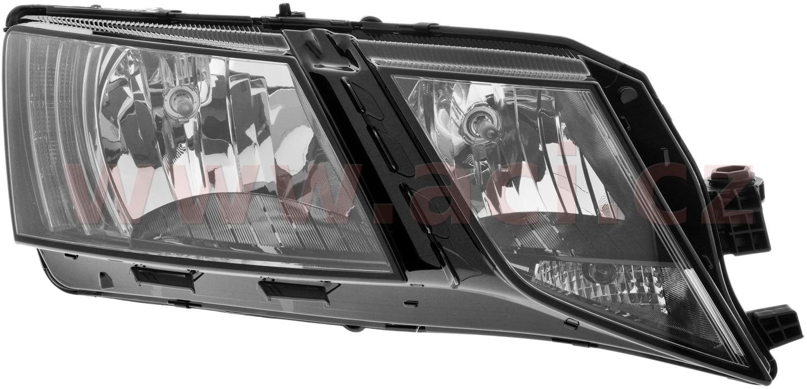 MAGNETI MARELLI ŠKODA OCTAVIA 17- př. světlo H7+H7  P