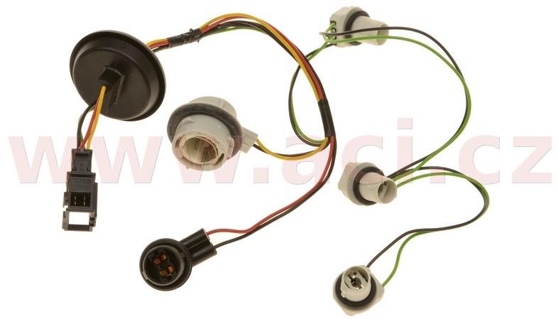 MAGNETI MARELLI ŠKODA SUPERB 08-13 nosič žárovek pro zd. vnější skupinovou svítilnu, Liftback , L=P