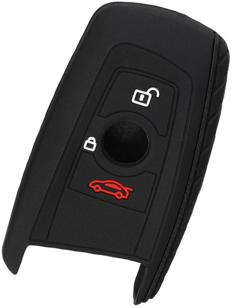 UNI Silikonový obal na klíček BMW F10 F20 F30 Z4 X1 X3 X4 M1 M2 1 2 3 5 7 SERIES černý MS-189724
