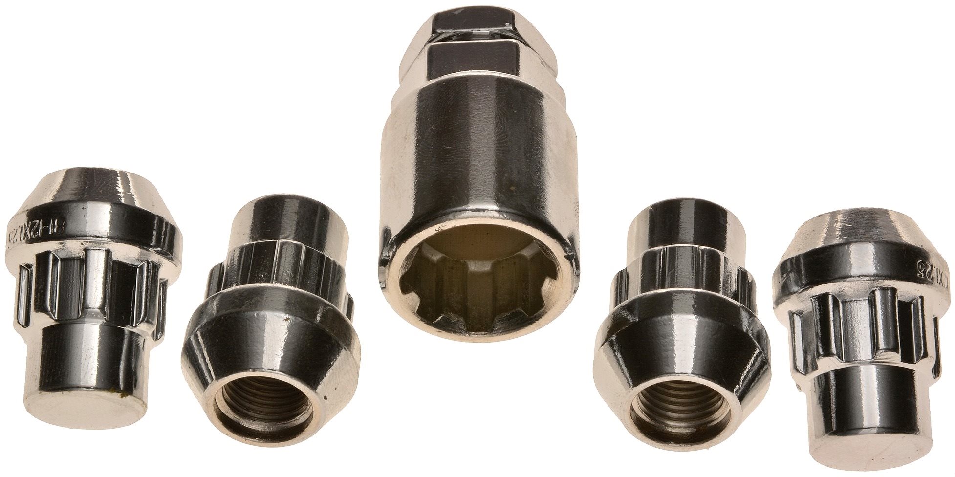 ACI Bezpečnostní matice na kola, závit M12x1.25, kuželové sedlo
