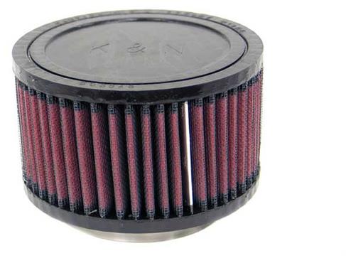 K&N RU-2420 univerzální kulatý filtr se vstupem 76 mm a výškou 76 mm
