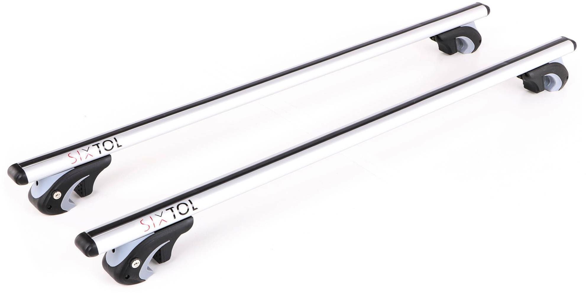 SIXTOL Příčný nosník se zámkem hliníkový ROOF RACK 120cm, nosnost 90kg