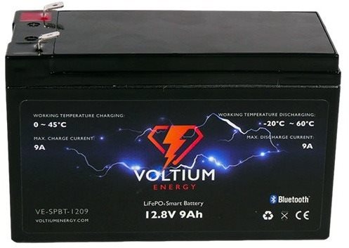 Voltium Energy LiFePO4 smart baterie VE-SPBT-1209, 12V, 9Ah
