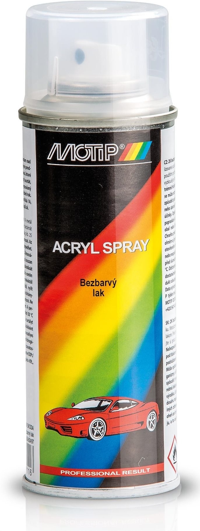 MOTIP bezbarvý lak 200ml