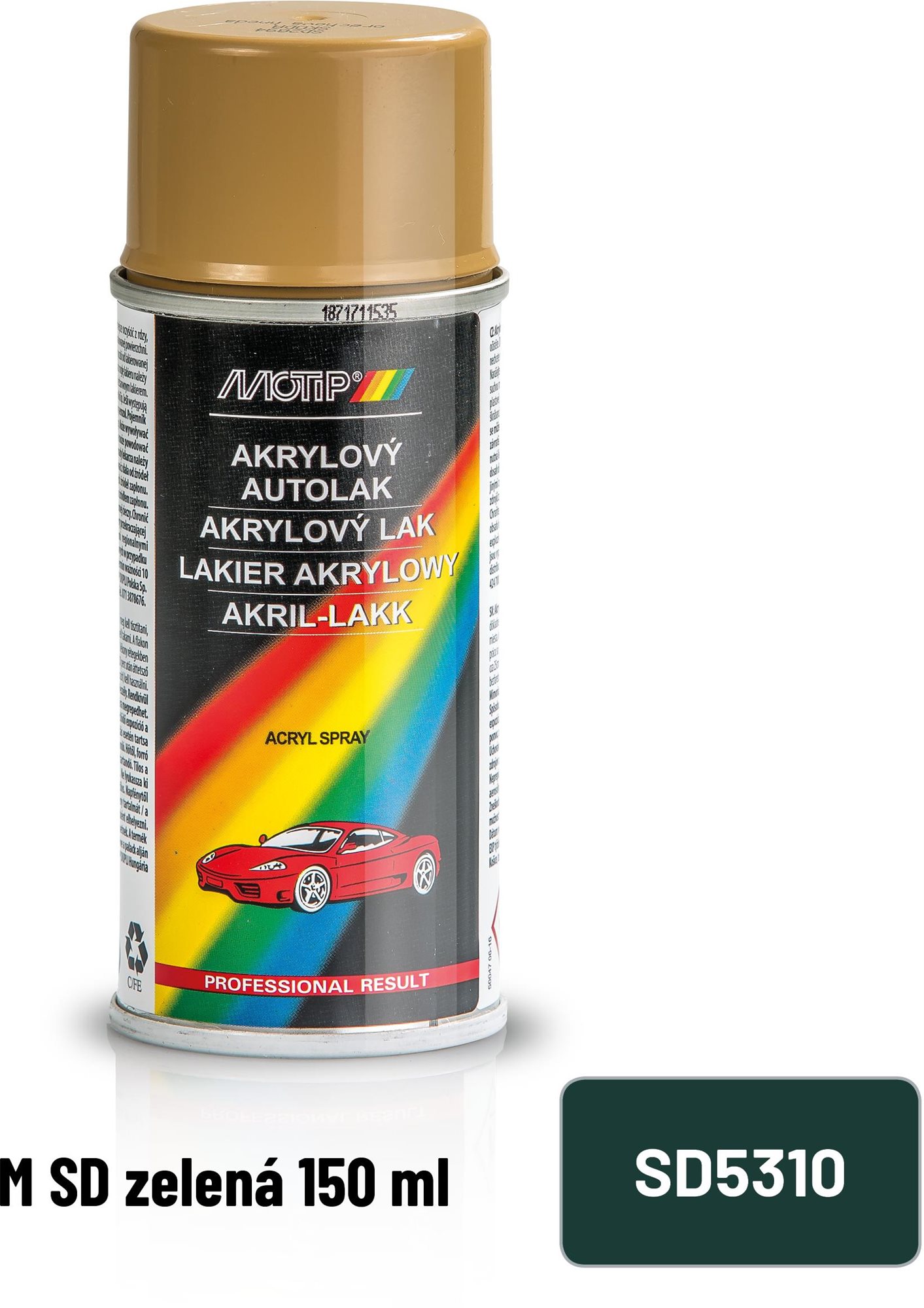 MOTIP zelená 150ml