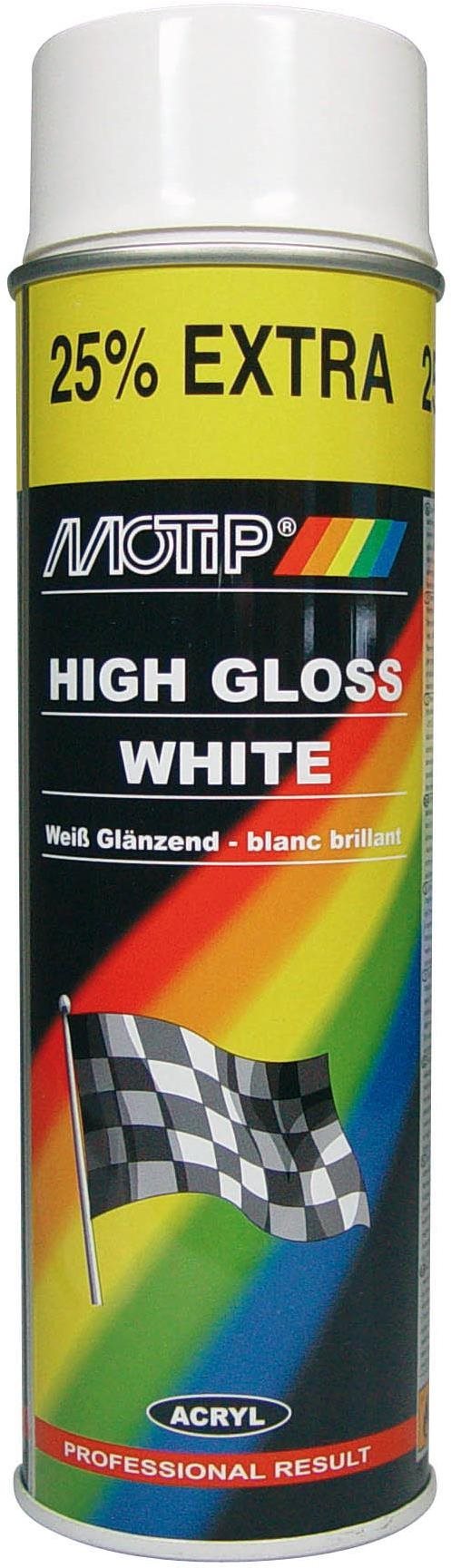 MOTIP bílá lesk 500ml