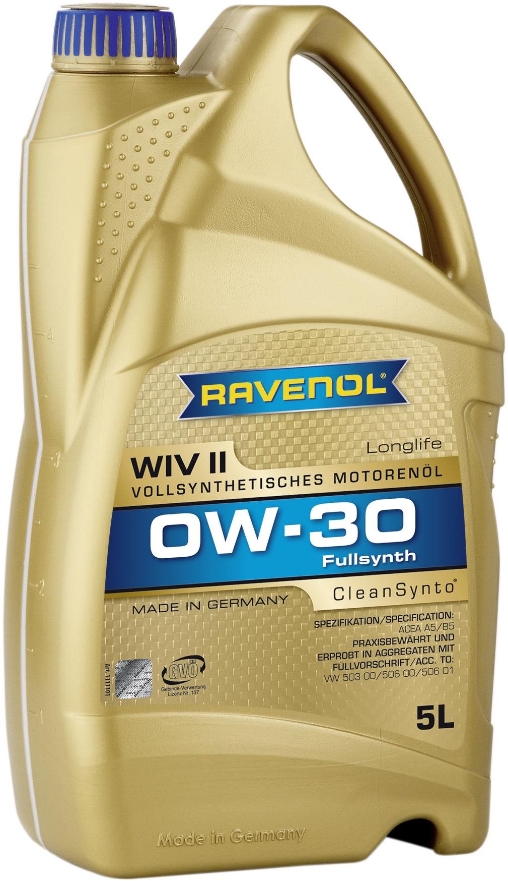 RAVENOL WIV II SAE 0W-30; 5 L