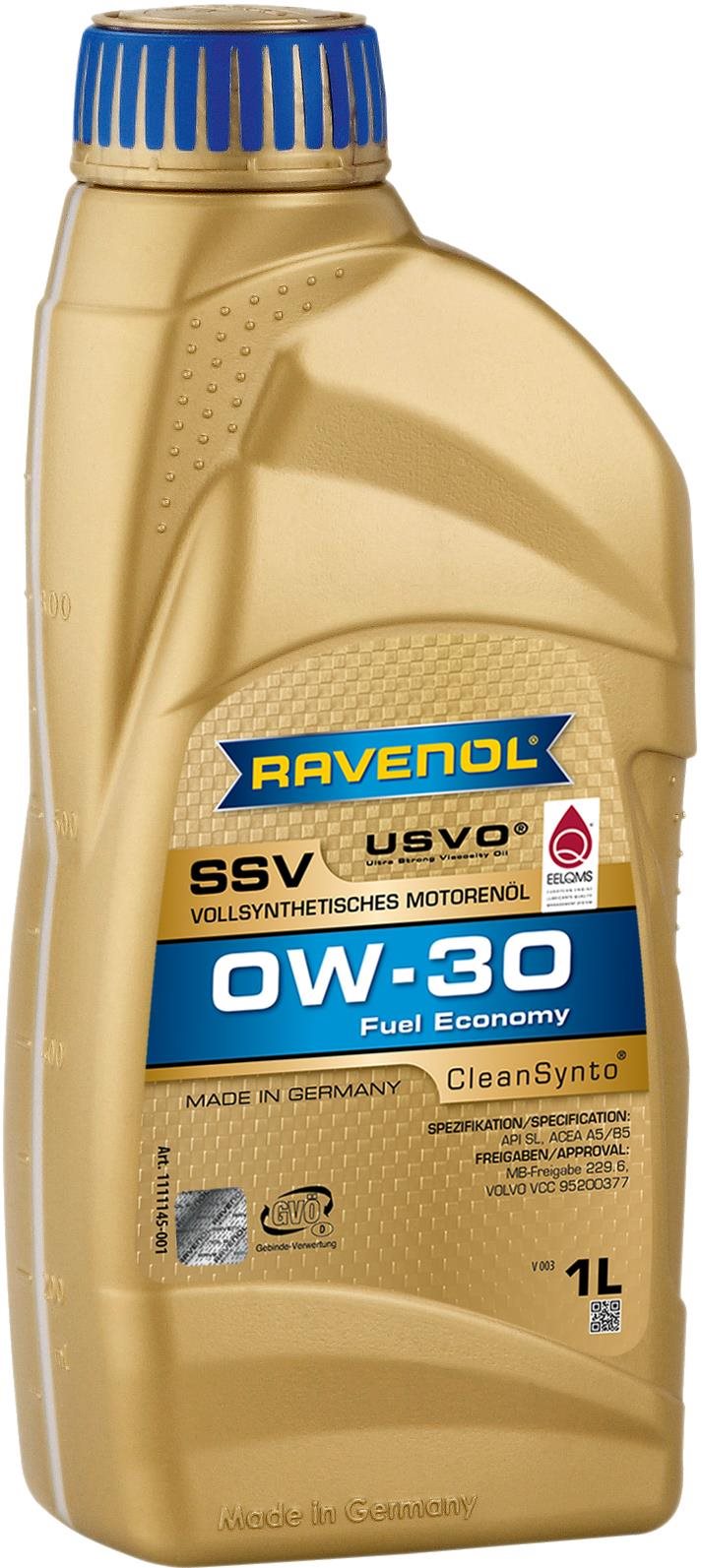RAVENOL SSV Fuel Economy SAE 0W-30; 1 L