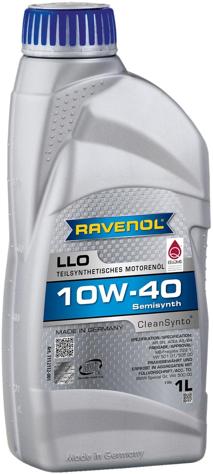 RAVENOL LLO SAE 10W-40; 1 L
