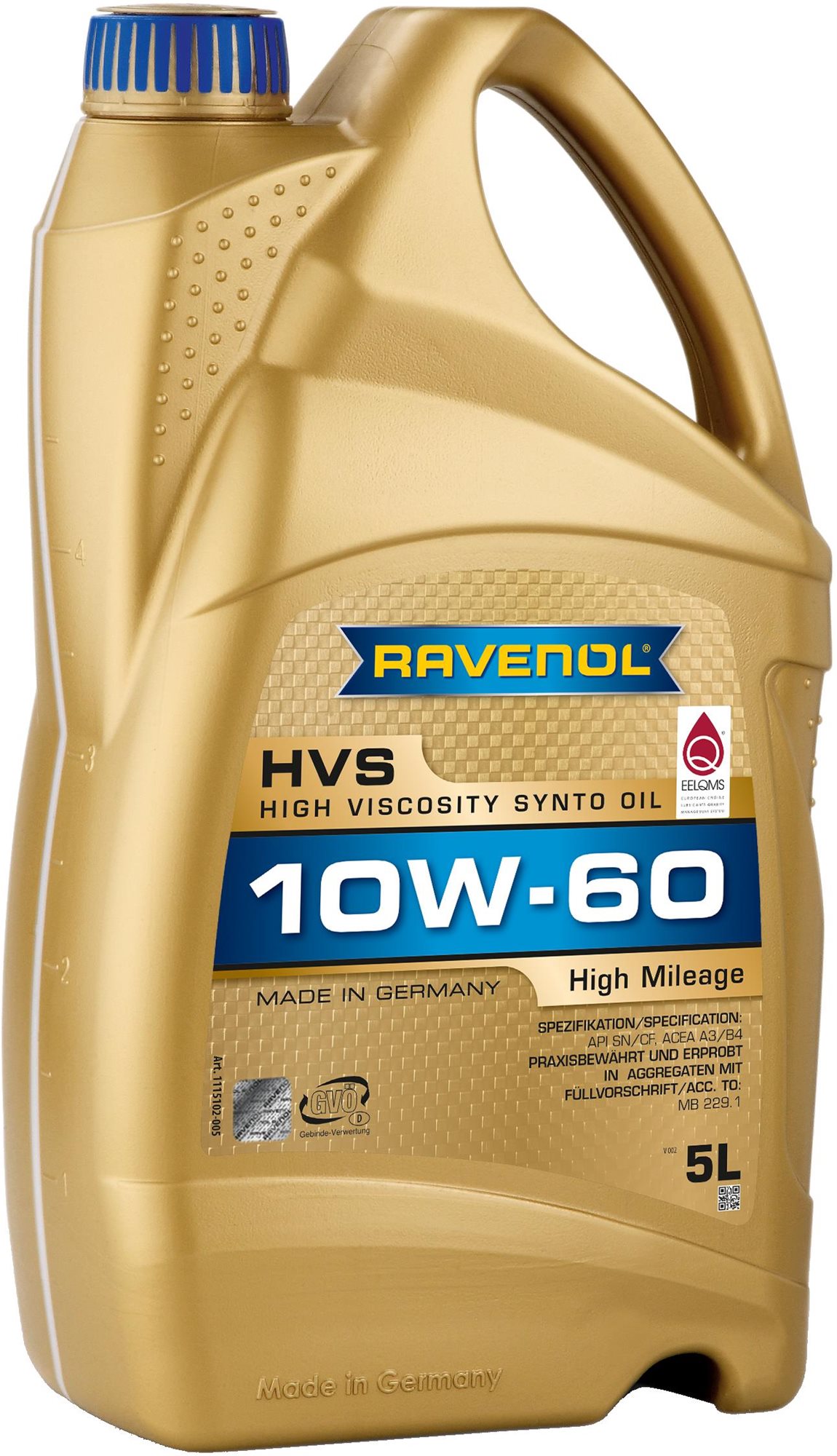 RAVENOL HVS SAE 10W-60 5l; 5 L