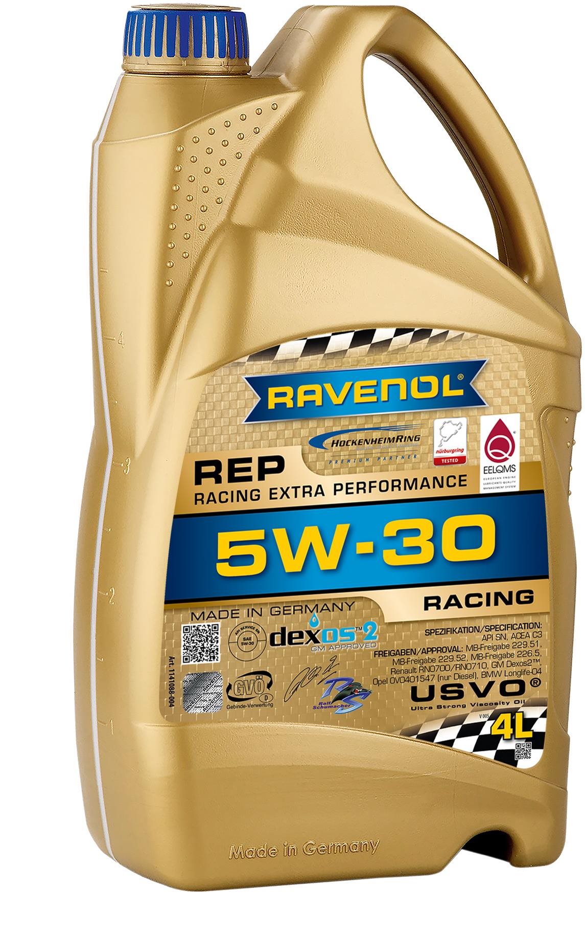 RAVENOL REP Racing Extra Performance SAE 5W-30; 4 L