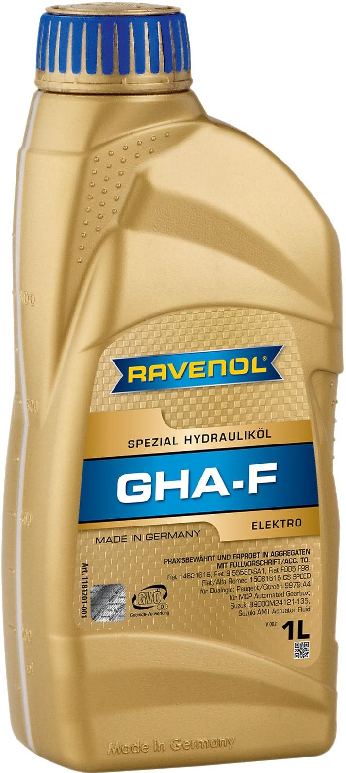 RAVENOL GHA-F Gearbox Hydraulic Actuator Fluid; 1 L
