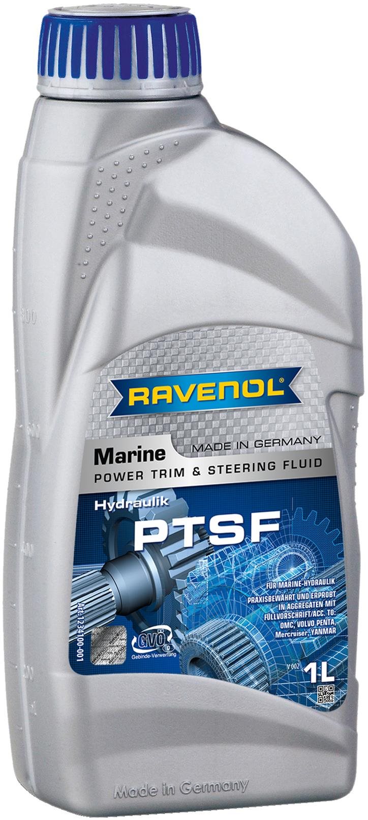 RAVENOL MARINE PowerTrim&Steering Fluid; 1 L