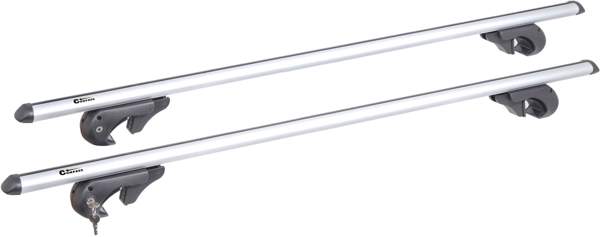 COMPASS střešní nosiče-135cm, zamykací