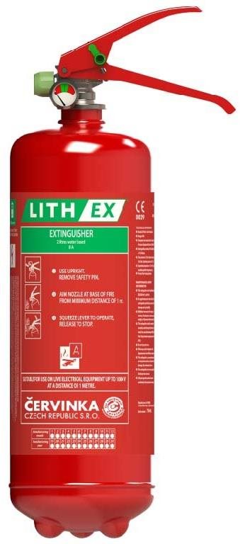 ČERVINKA Lith Ex hasicí přístroj 2l Aerosol