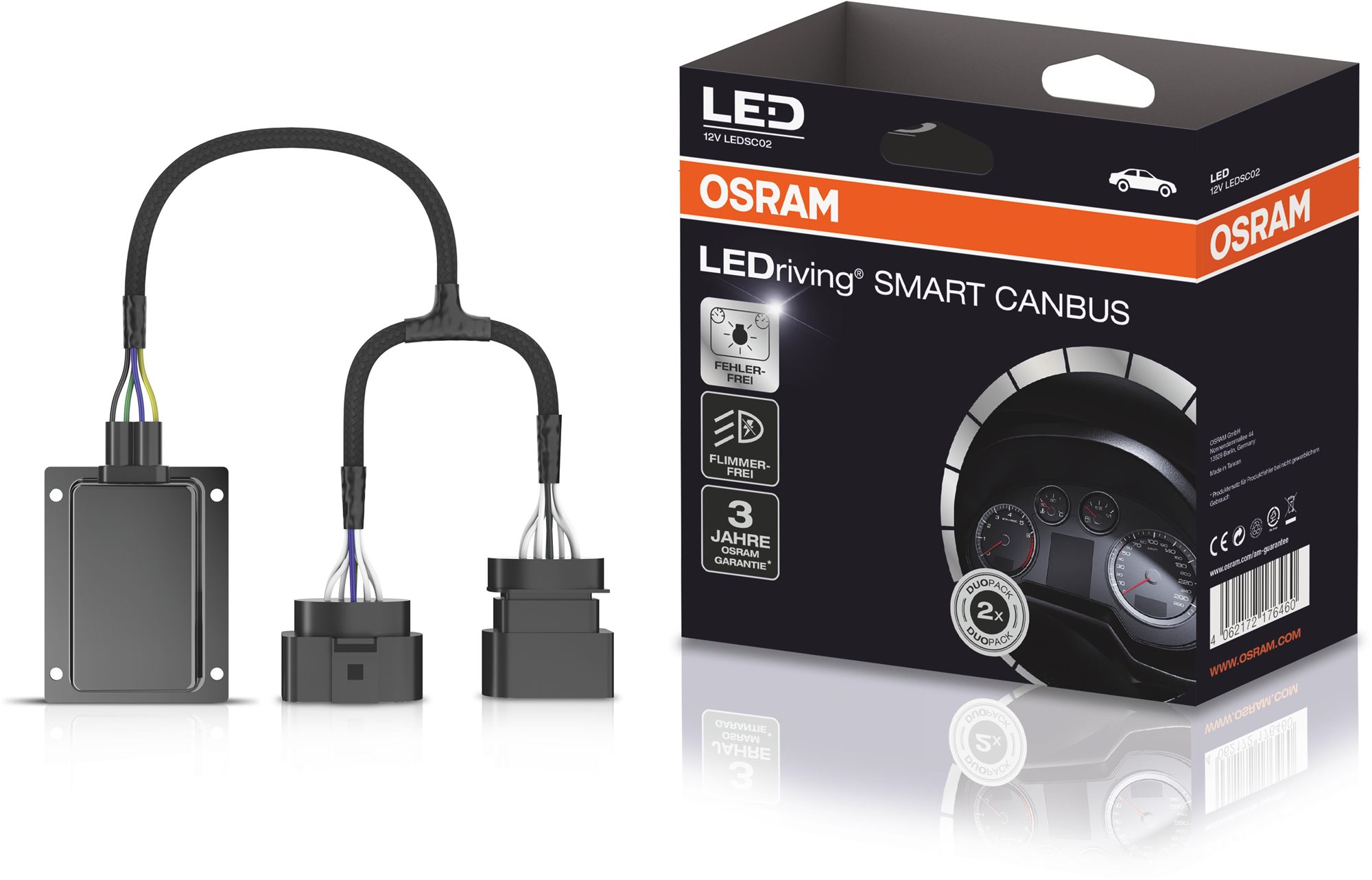 OSRAM LEDriving SMART Canbus Control H7, LEDSC02-1-2HFB