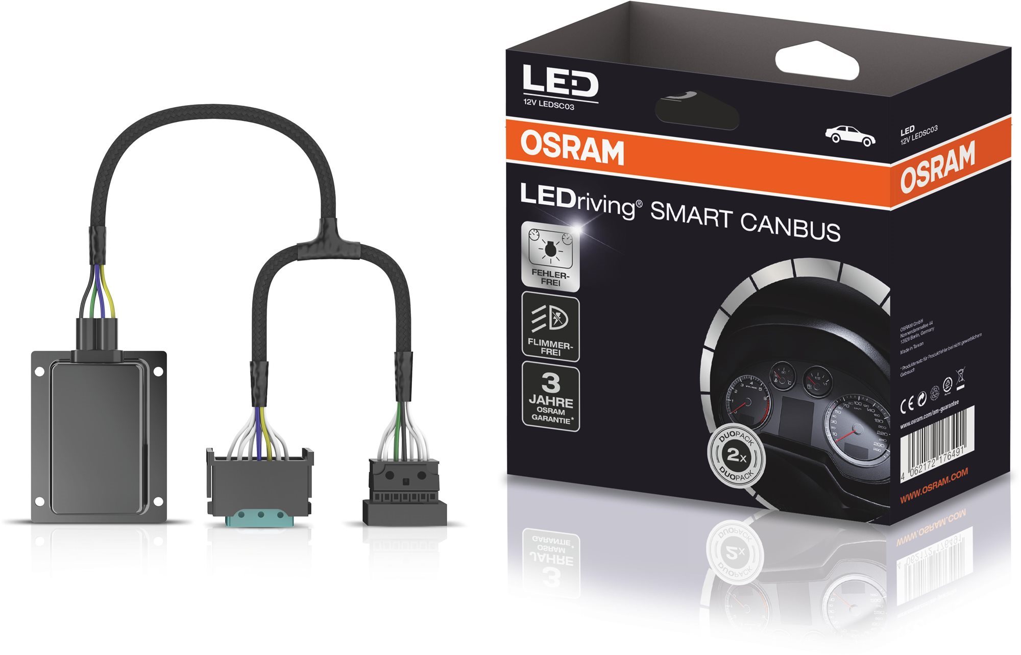 OSRAM LEDriving SMART Canbus Control H7, LEDSC03-2HFB