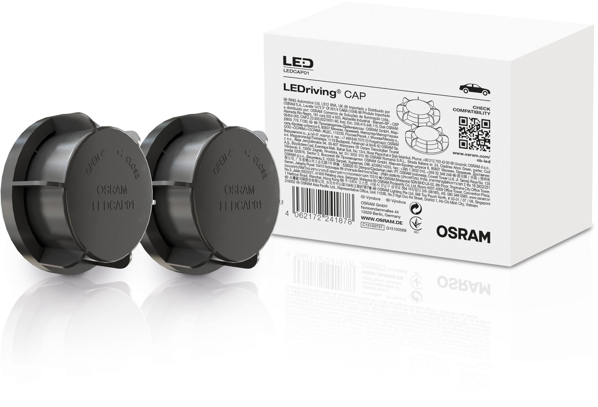 OSRAM LEDriving krytka světlometu LEDCAP01 pro VW Passat B7