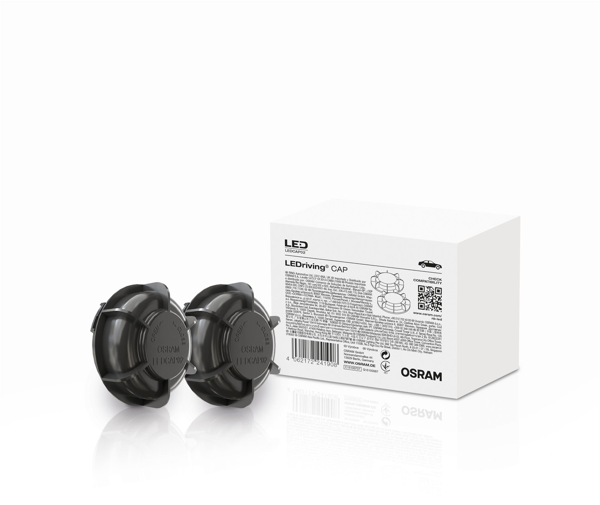 OSRAM LEDriving krytka světlometu LEDCAP02 pro Ford Fokus MK4