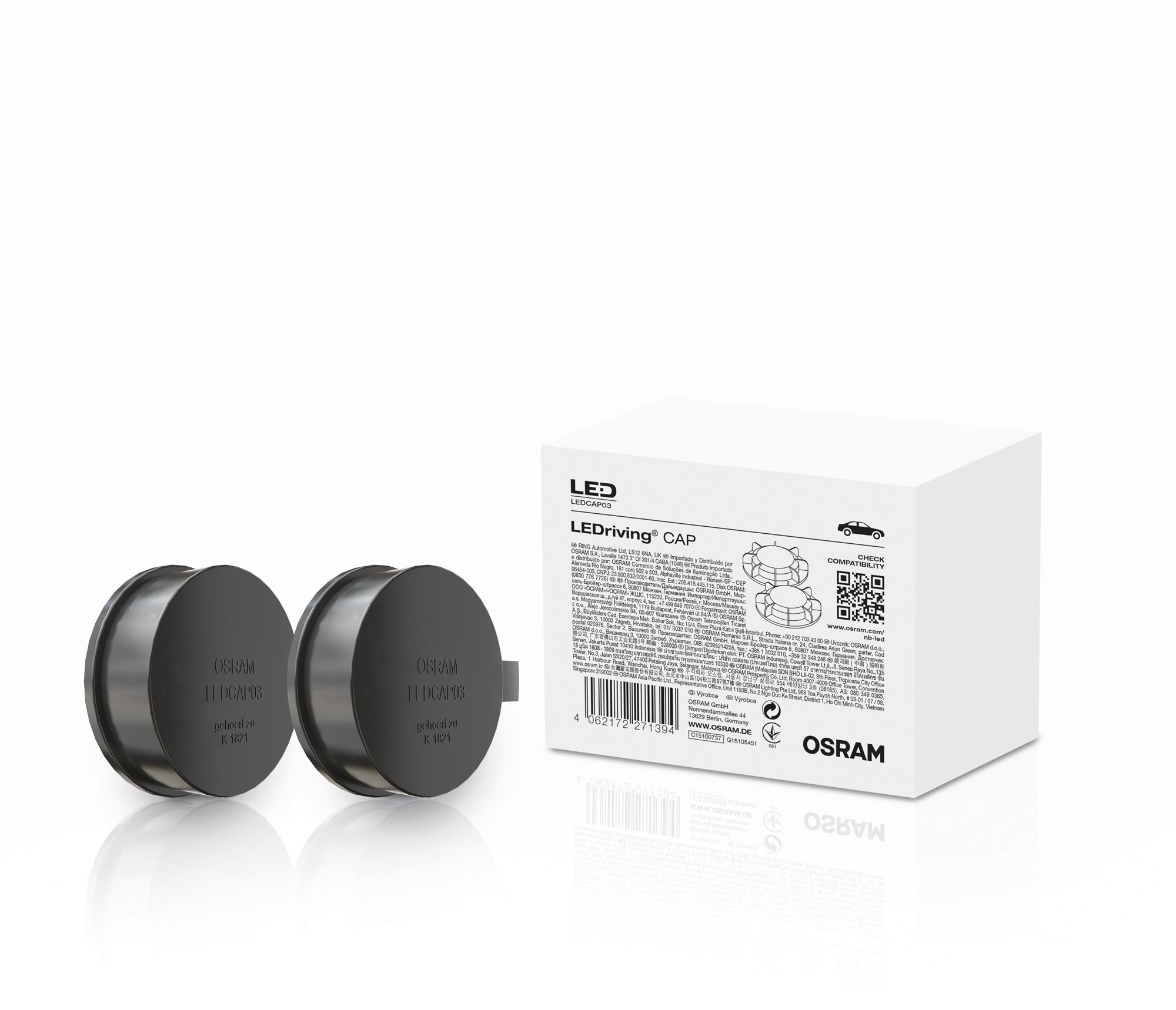 OSRAM LEDriving krytka světlometu LEDCAP03 pro Audi A1