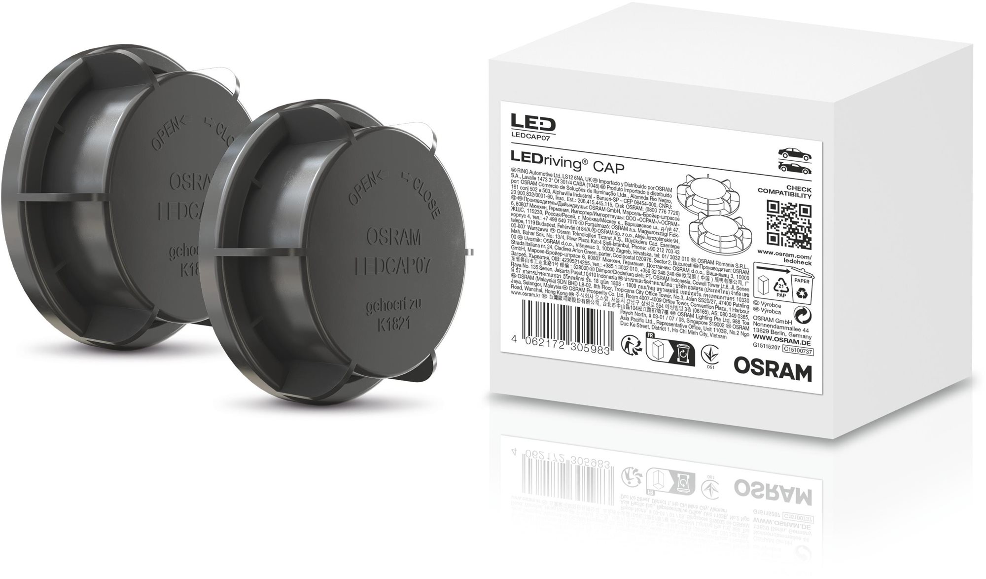 OSRAM LEDriving krytka světlometu LEDCAP07 pro Opel zafira C- Tourer , Astra J