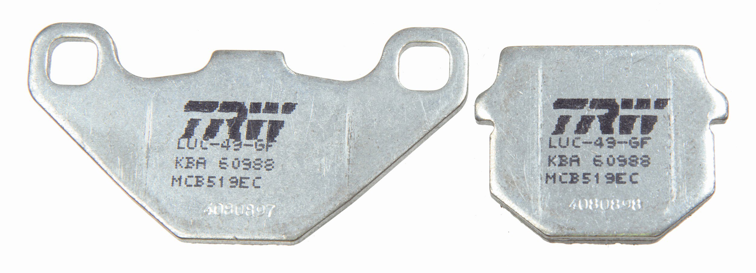 TRW Brzdové destičky MCB519EC