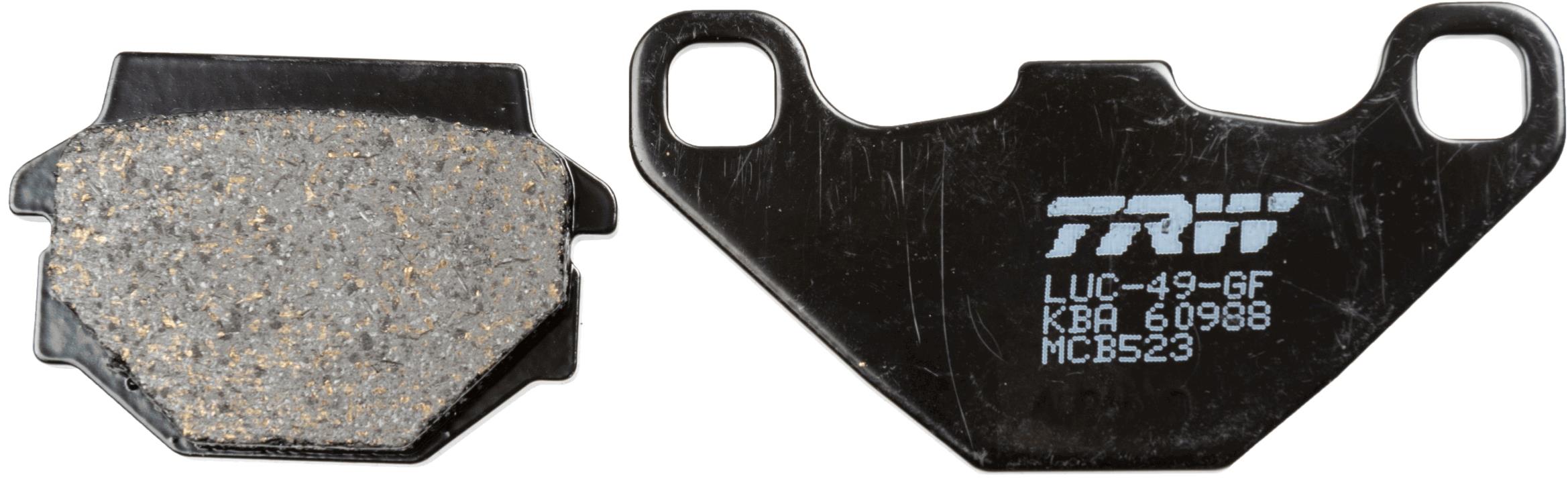 TRW Brzdové destičky MCB523
