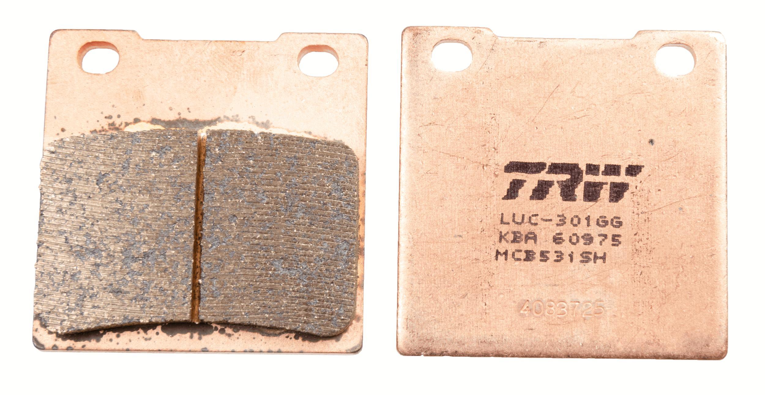 TRW Brzdové destičky MCB531SH