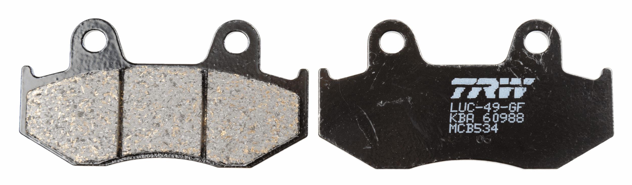 TRW Brzdové destičky MCB534