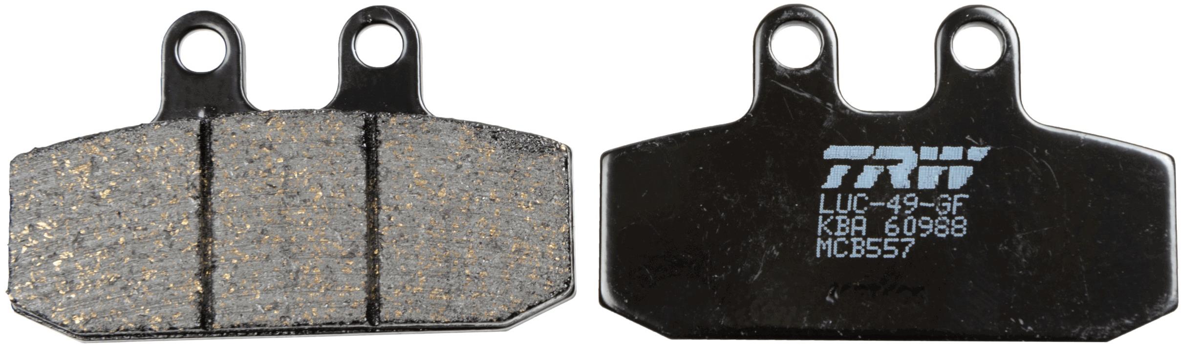 TRW Brzdové destičky MCB557