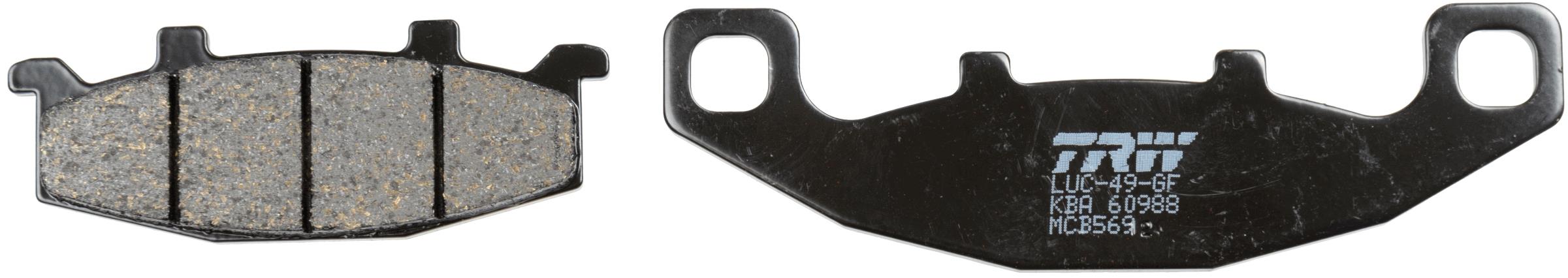 TRW Brzdové destičky MCB569