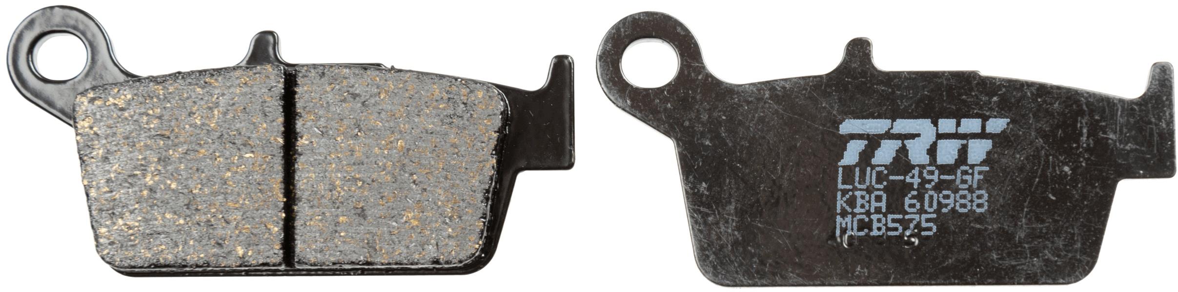 TRW Brzdové destičky MCB575