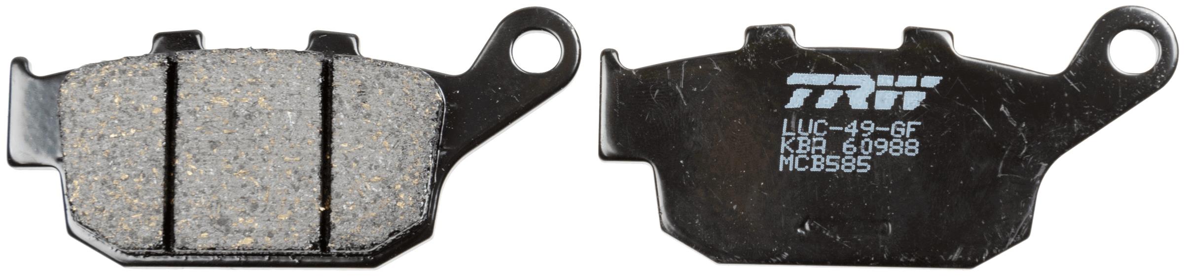 TRW Brzdové destičky MCB585
