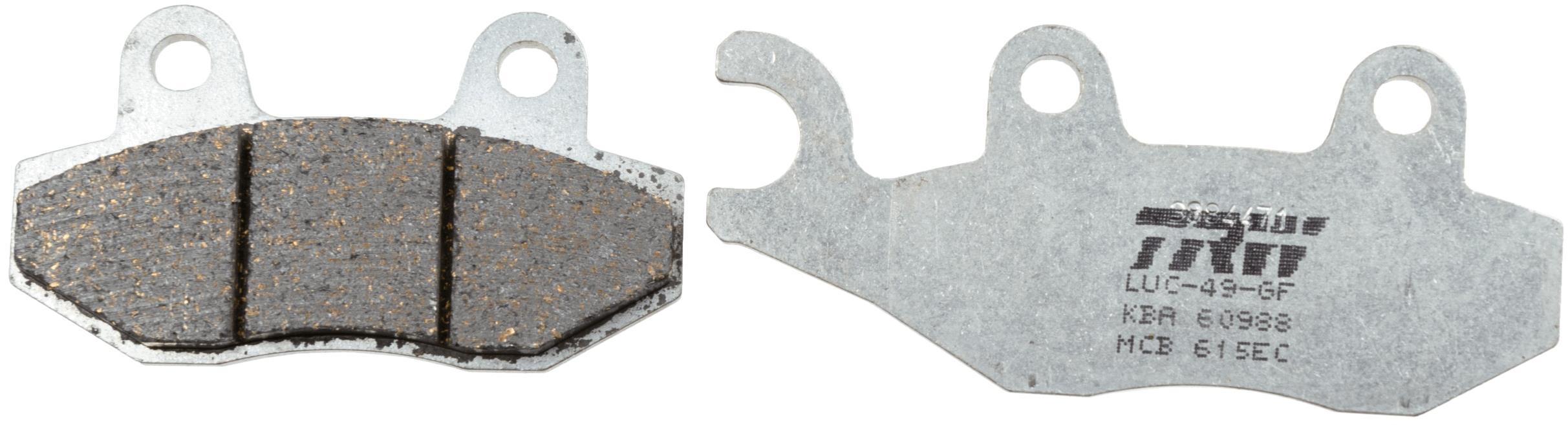 TRW Brzdové destičky MCB615EC