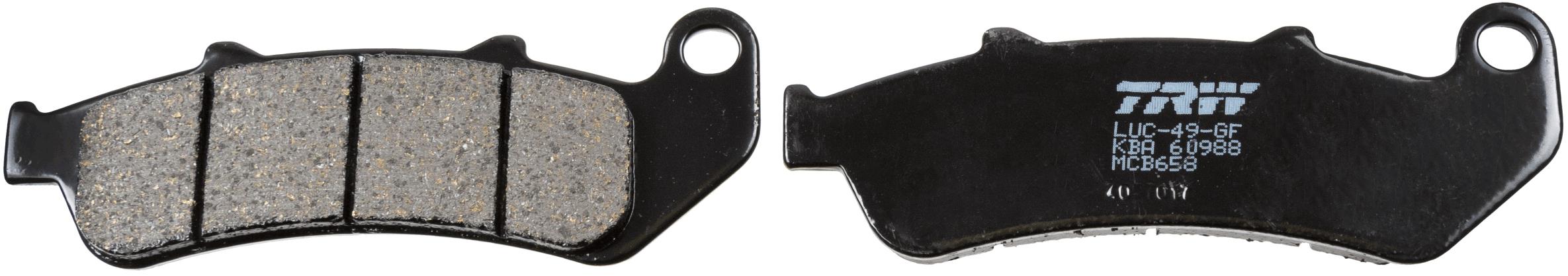 TRW Brzdové destičky MCB658