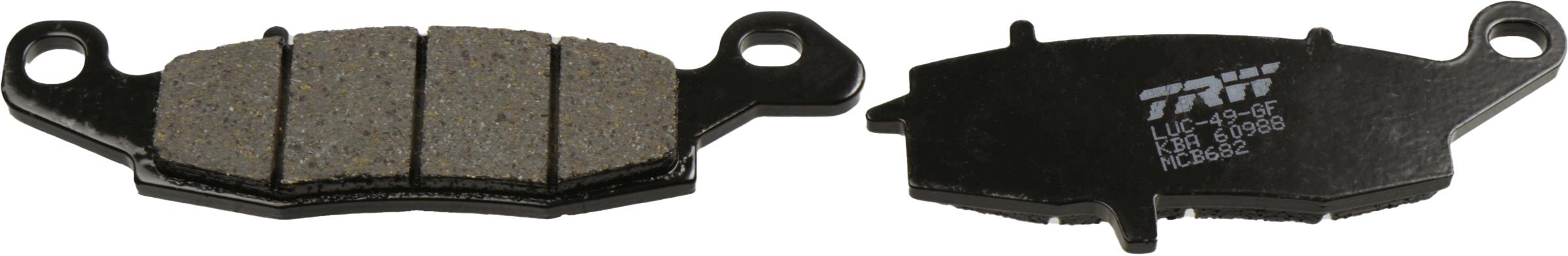 TRW Brzdové destičky MCB682