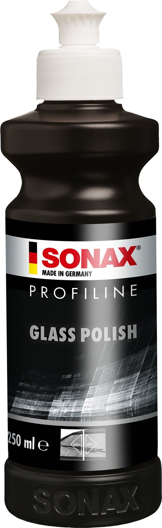 SONAX Brusná leštěnka na skla Profi, 250ml
