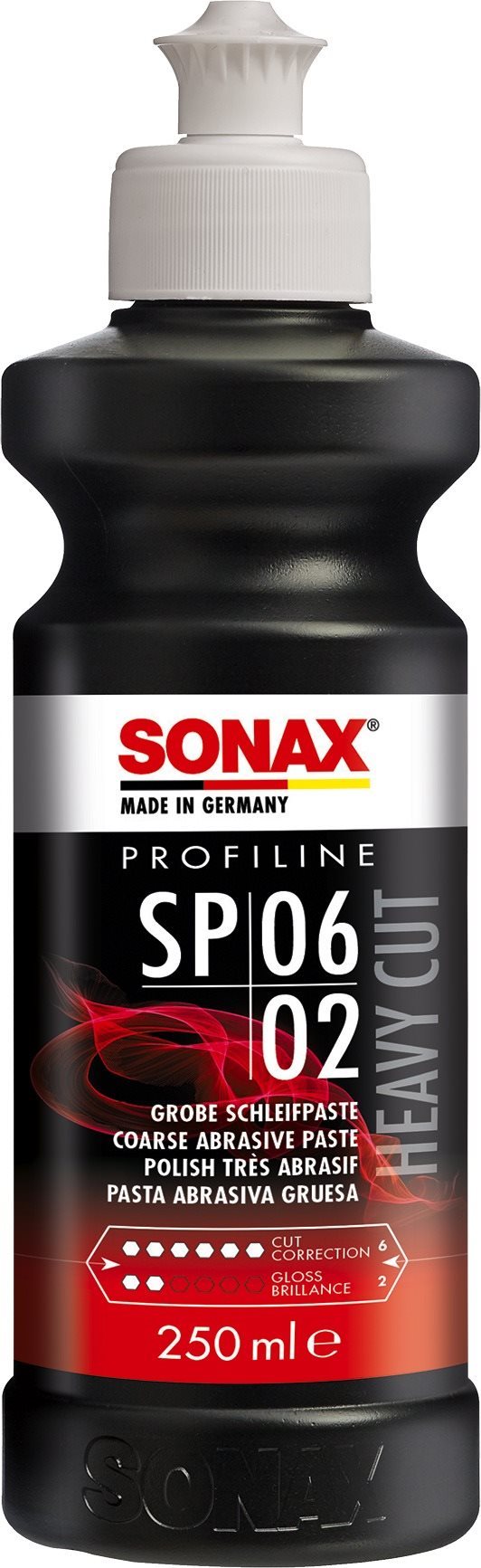 SONAX Brusná pasta bez silikonu, 250ml
