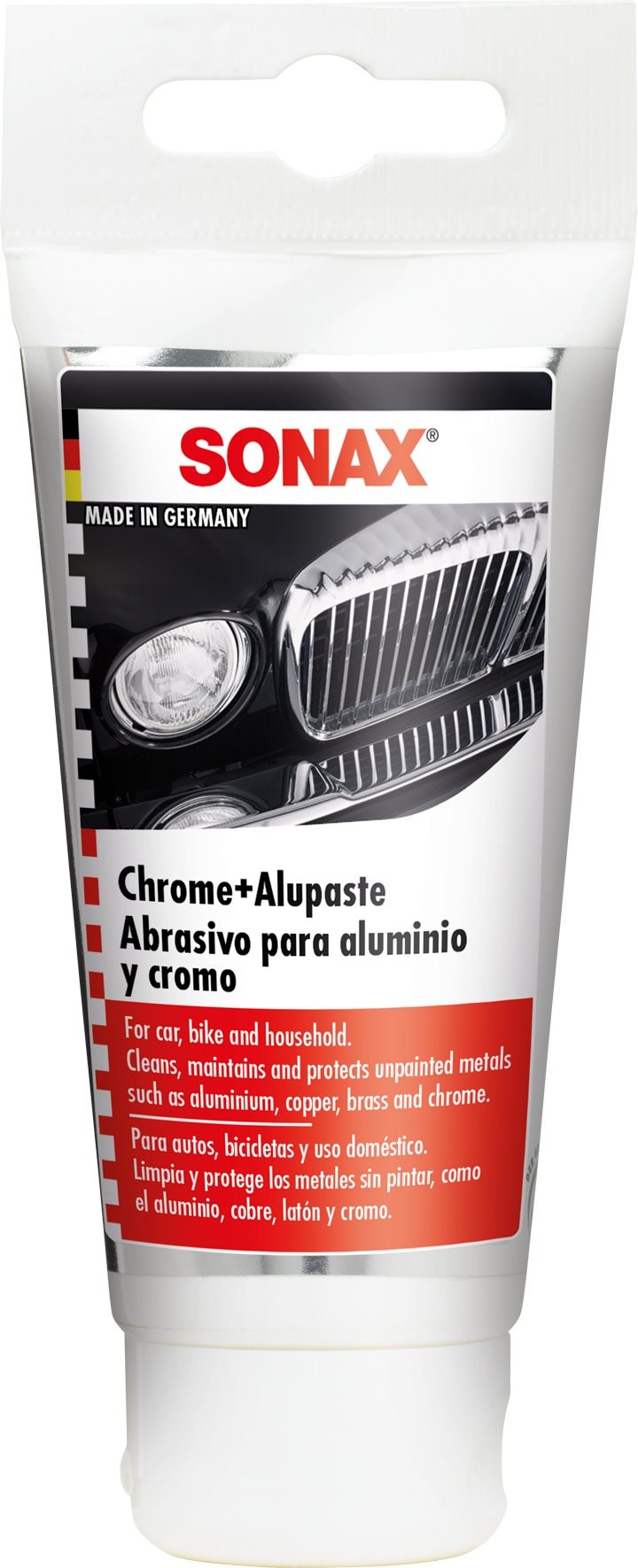 SONAX Pasta na chrom a hliník, 75ml