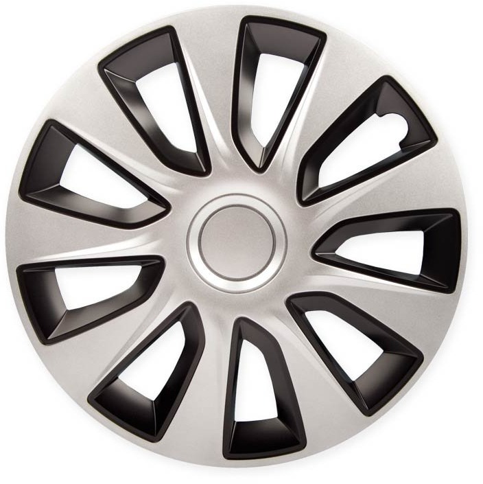 Versaco Poklice Stratos silver/black 16" sada 4ks