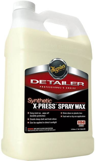 Meguiar's Synthetic X-Press Spray Wax, 3,78 l