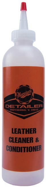 Meguiar's Leather Cleaner / Conditioner Bottle, 335 ml